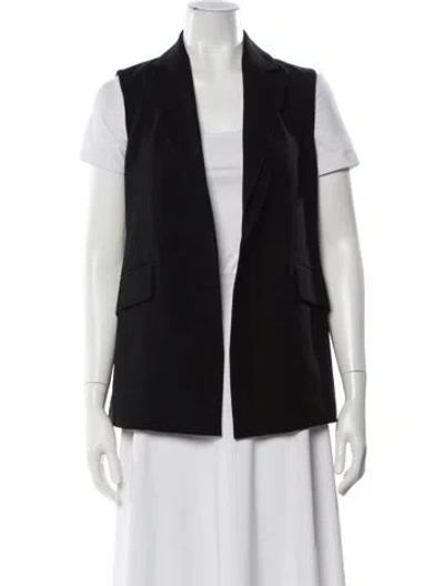 Pre-owned Theory Vest In Black