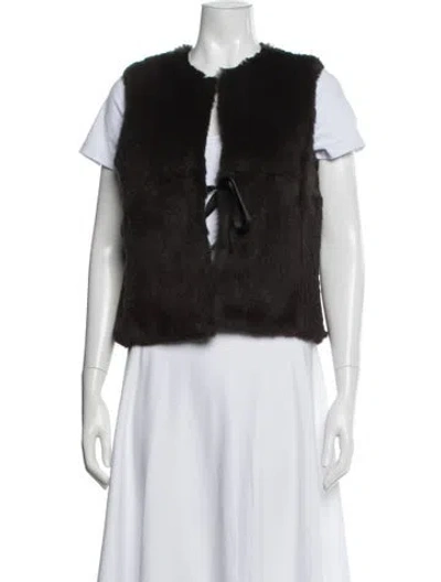 Pre-owned Theory Vest In Black