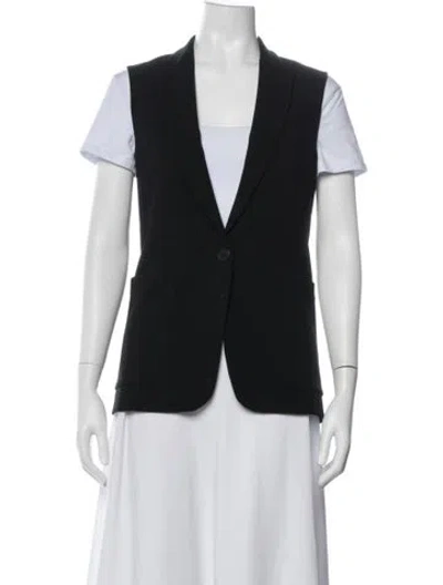 Pre-owned Theory Vest In Black