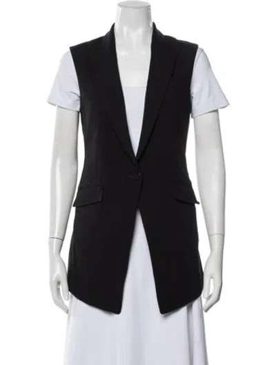 Pre-owned Theory Vest In Black