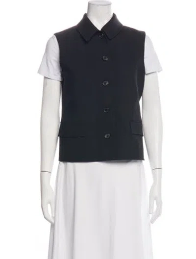 Pre-owned Theory Vest In Black