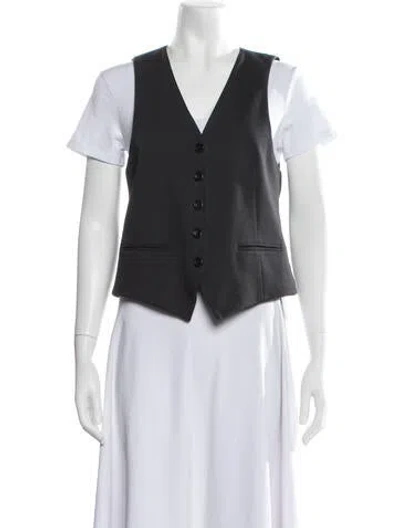 Pre-owned Theory Vest In Black