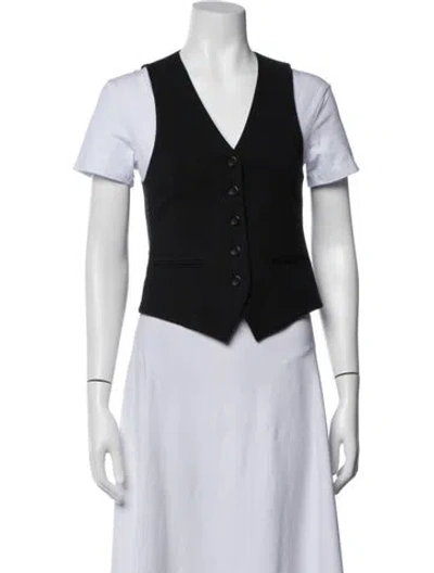 Pre-owned Theory Vest In Black
