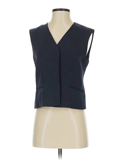 Pre-owned Theory Vest In Blue