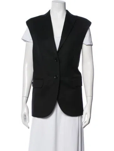 Pre-owned Theory Vest In Blue