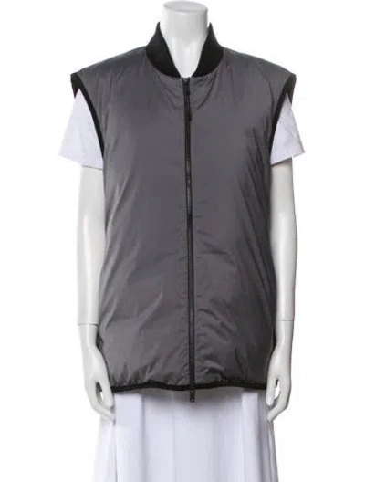 Pre-owned Theory Vest In Gray