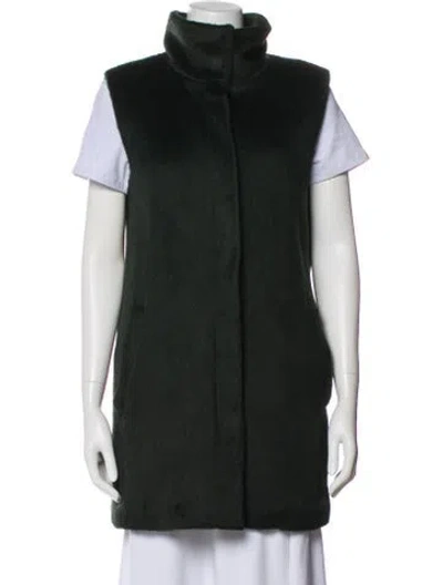 Pre-owned Theory Vest In Green