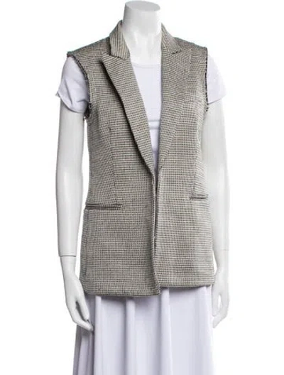 Pre-owned Theory Vest In Neutral