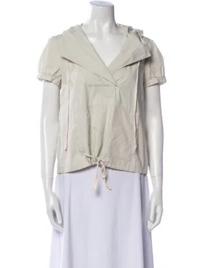 Pre-owned Theory Vest In Neutral