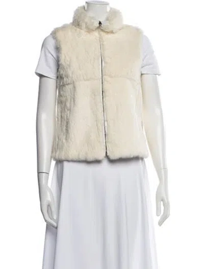 Pre-owned Theory Vest In Neutral