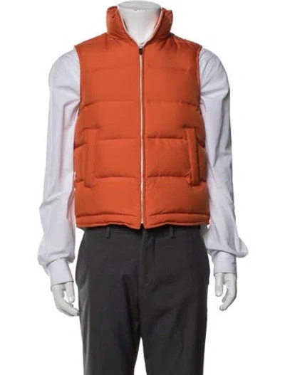 Pre-owned Theory Vest In Orange
