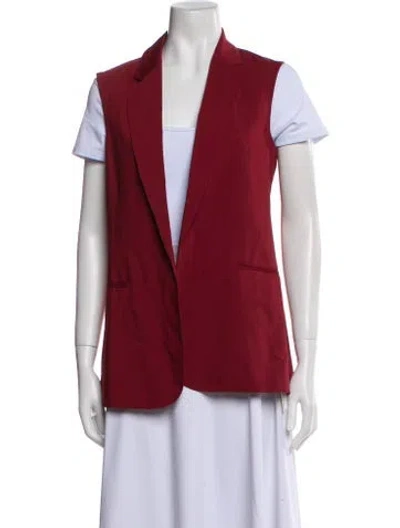 Pre-owned Theory Vest In Red
