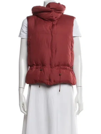 Pre-owned Theory Vest In Red
