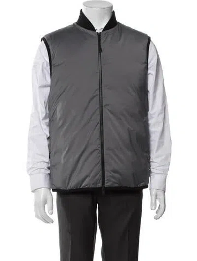 Pre-owned Theory Vest W/ Tags In Gray