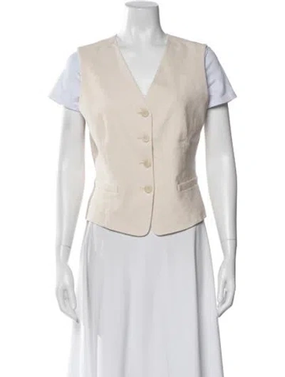 Pre-owned Theory Vest W/ Tags In Neutral