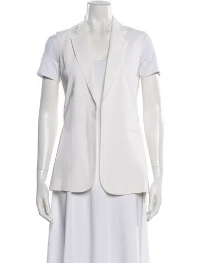 Pre-owned Theory Vest In White