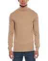 Theory Vilass Wool-blend Turtleneck Sweater In Gold