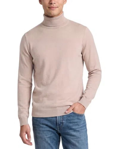 Theory Vilass Wool Turtleneck Sweater In White