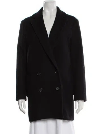 Pre-owned Theory Virgin Wool Blazer In Black