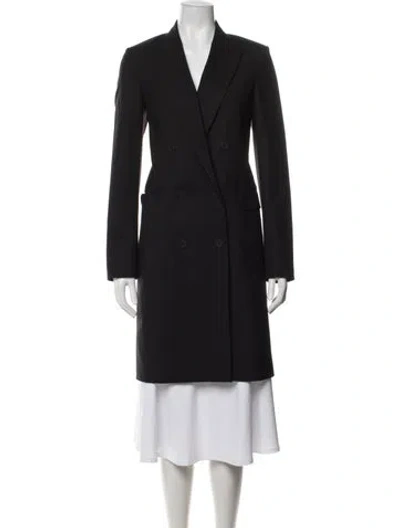 Pre-owned Theory Virgin Wool Blazer In Black
