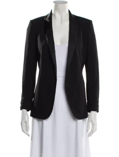 Pre-owned Theory Virgin Wool Blazer In Multi