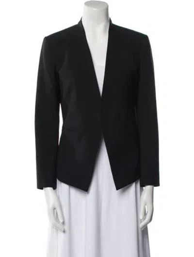 Pre-owned Theory Virgin Wool Blazer W/ Tags In Black