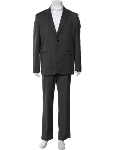 Pre-owned Theory Virgin Wool Blazer W/ Tags In Grey