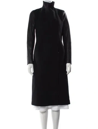 Pre-owned Theory Virgin Wool Evening Jacket In Black