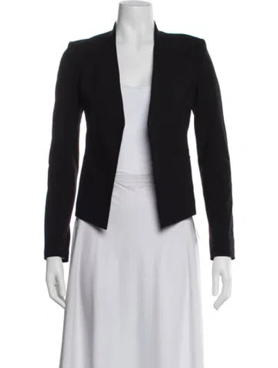 Pre-owned Theory Virgin Wool Evening Jacket In Purple