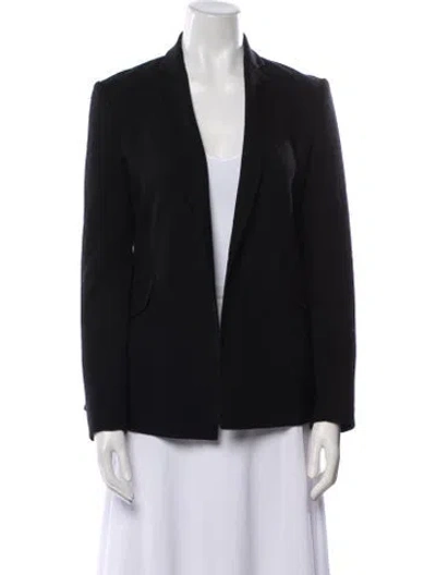Pre-owned Theory Virgin Wool Jacket In Black