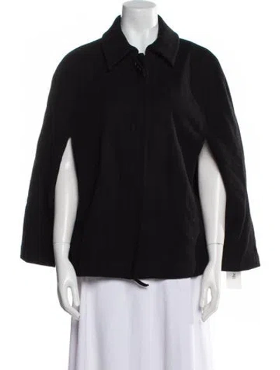Pre-owned Theory Virgin Wool Jacket In Black