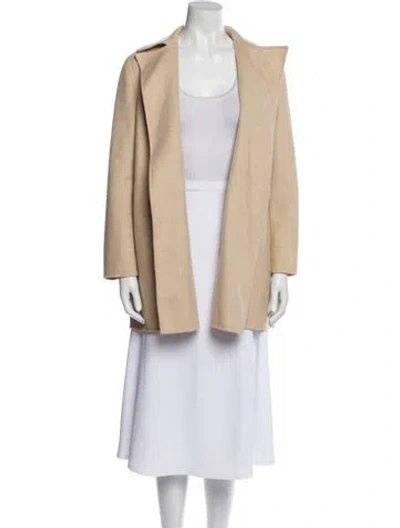 Pre-owned Theory Virgin Wool Jacket In Neutral