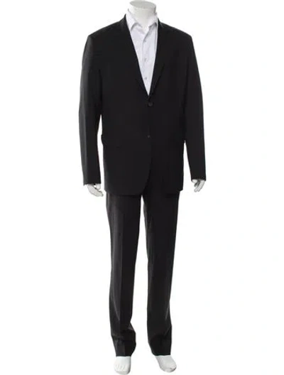 Pre-owned Theory Virgin Wool Two-piece Suit In Black