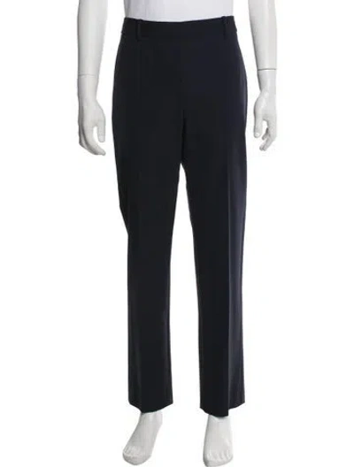 Pre-owned Theory Virgin Wool Two-piece Tuxedo In Blue