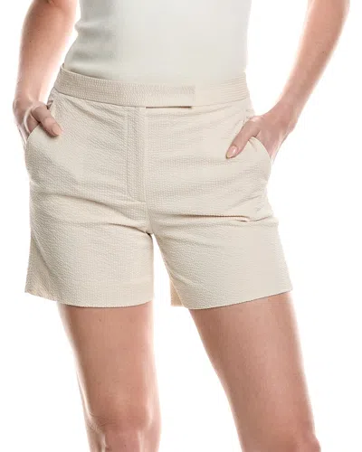 Theory Waist Tab Seersucker Short