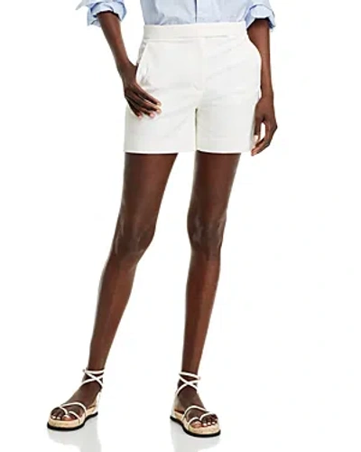 Theory Waist Tab Shorts In White