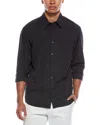 Theory Weekend Shirt In Black