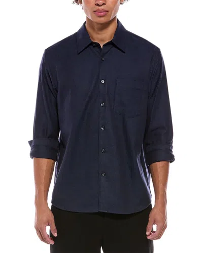 Theory Weekend Shirt In Blue