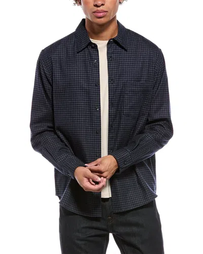 Theory Weekend Shirt In Blue