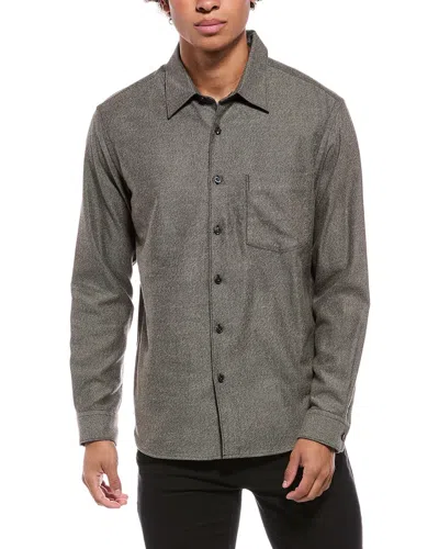 Theory Weekend Shirt In Gray