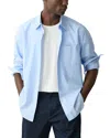 Theory Weekend Shirt In Cotton In Blue