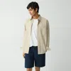 Theory Weekend Shirt In Cotton In Gray