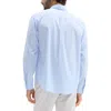 Theory Weekend Solid Cotton Button-up Shirt In Clear Sky