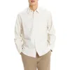 Theory Weekend Woods Check Cotton Button-up Shirt In White