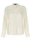 Theory 'classic' White Shirt With Pointed Collar In White