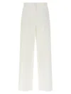 Theory Casual Admiral Trousers In White