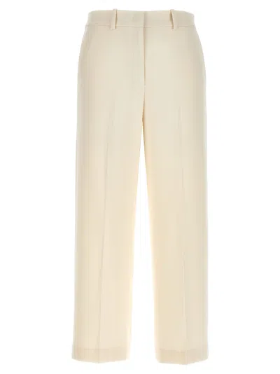 THEORY WHITE RELAX PANTS