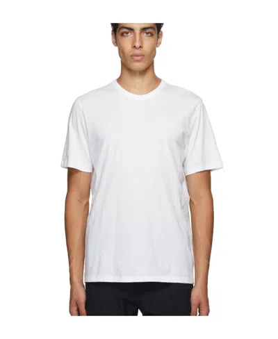 Theory White T-shirt With Round Neck