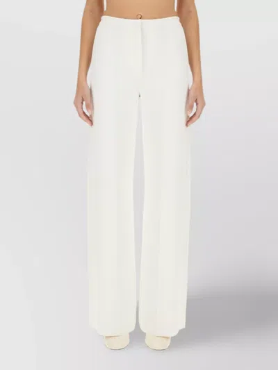 Theory Wide Leg High-rise Seam Detail Trousers