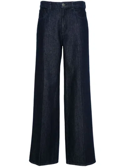 Theory Wide-leg Jeans In Blue